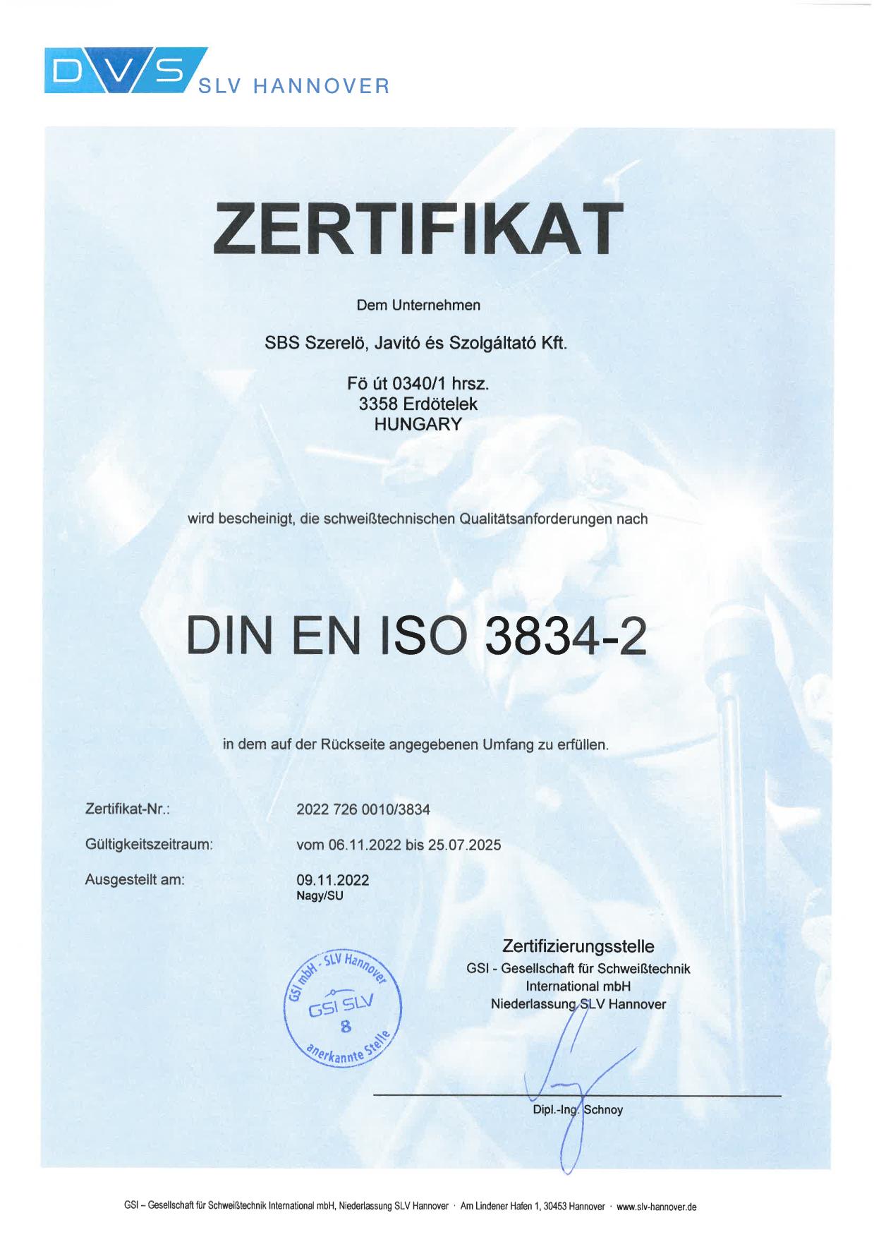 DIN EN ISO 3834-2-1